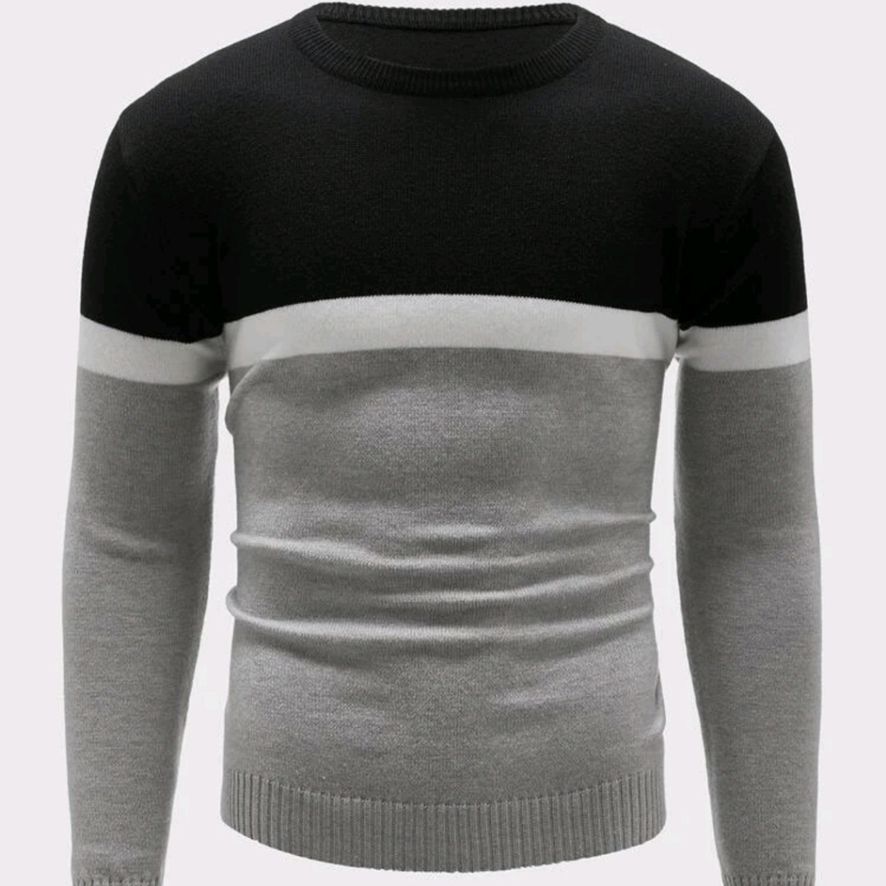 Mens Cut and Crew Neck Sweater